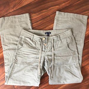 Gap navy green hadley pants